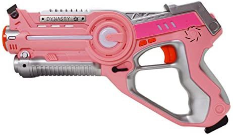 Amazon.com: DYNASTY TOYS Girls Toys Pink Laser Tag Blaster and Flipping Robot Bug / Spider Target - Works with Jukibot: Toys & Games