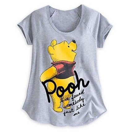 Disney Store Authentic Winnie the Pooh Womens Raglan T Shirt Tee Size XXS