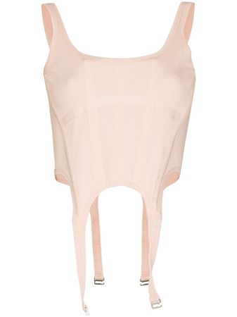 Dion Lee corset-style Cropped Top - Farfetch