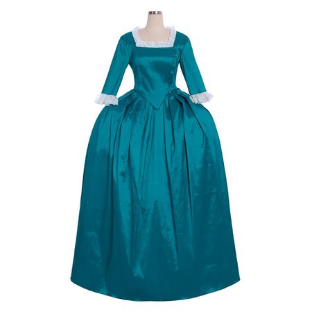 Cosplaydiy Marie Antoinette Dress Rococo Dress Inspired From Musical Hamilton Performance Angelica Dark Green Dress Eliza Costum|Movie & TV costumes| - AliExpress
