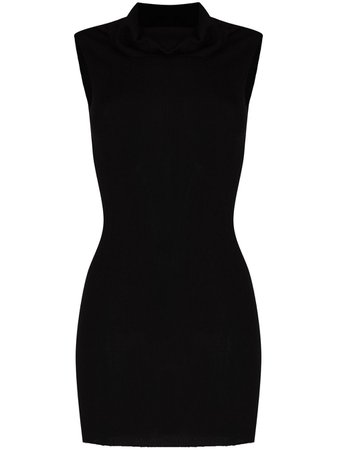 Rick Owens high-neck sleeveless wool top black RP21S3625RIBM - Farfetch