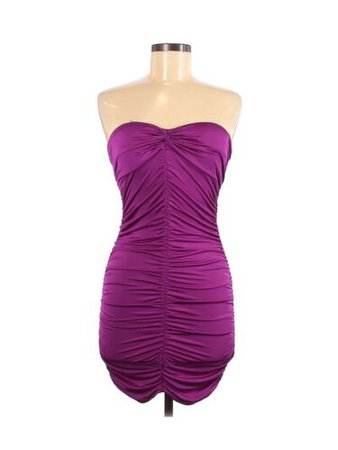 XXI Women Purple Cocktail Dress M | eBay