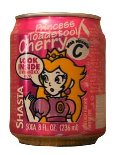 princess toadstool cherry soda