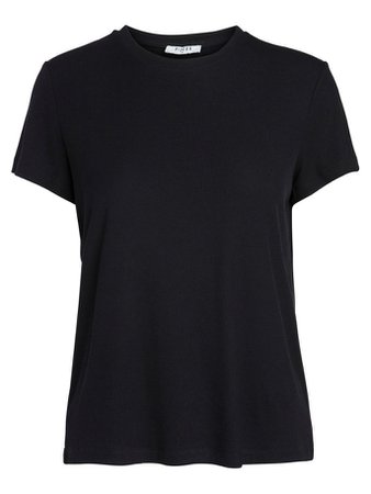 Ensfarvet t-shirt | BESTSELLER.com