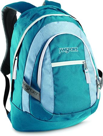 Amazon.com: JanSport Trinity Backpack (Cabesa Blue/Bijou Blue) : Clothing, Shoes & Jewelry