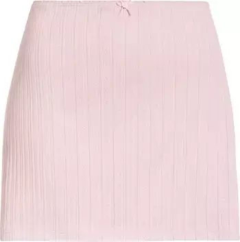 Paloma Wool Clairo Low Waist Pointelle Miniskirt | Nordstrom