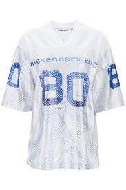 alexander wang football jersey in sequin faille - Google Search