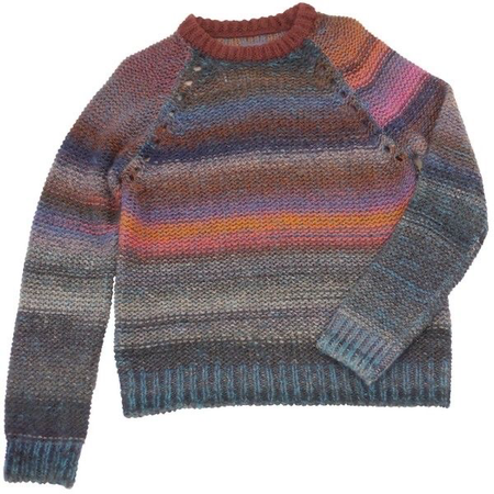 striped knit sweater jumper