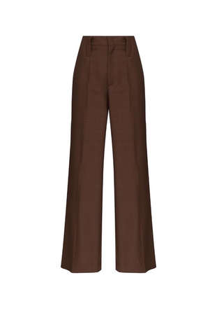 Deep brown trouser