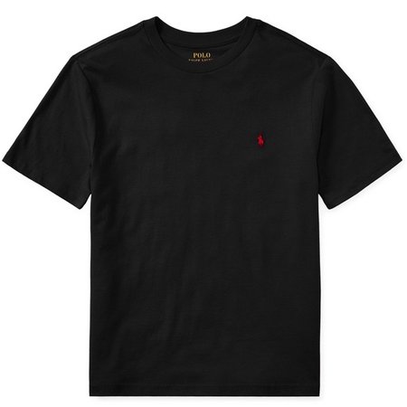 ralph lauren polo t-shirt black//red