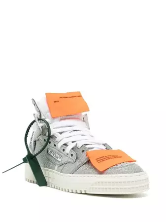 Off-White Off-Court 3.0 Glitter high-top Sneakers - Farfetch