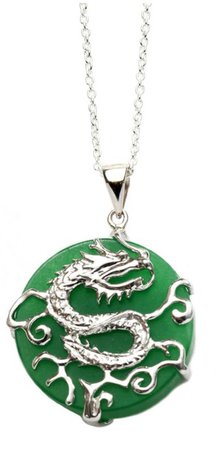Jade Dragon Necklace