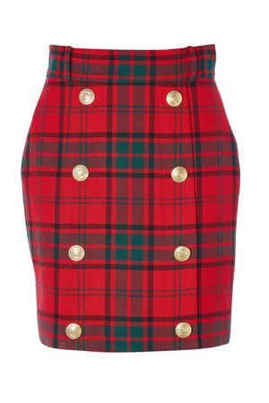 Knightsbridge Skirt (Red Tartan) – Holland Cooper ®