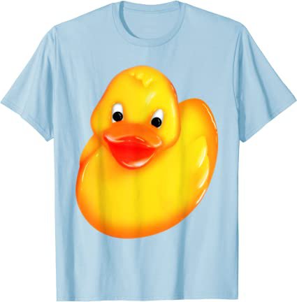Amazon.com: Rubber Duck Shirt | Funny Toddlers Yellow Duck T-shirt Gift : Clothing, Shoes & Jewelry