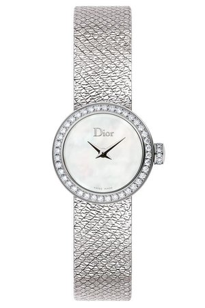 Dior La Mini D de Dior Satine watch