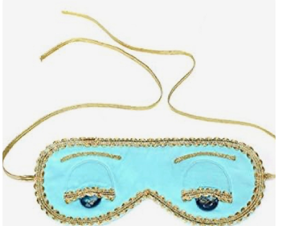 Tiffany blue eye mask