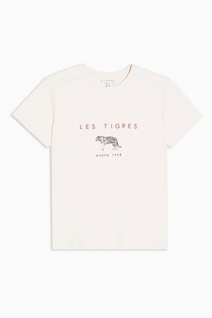 PETITE Pink Tigres T-Shirt | Topshop