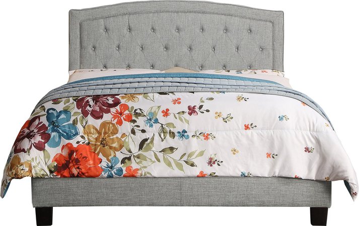 Charlton Home Rockaway Upholstered Panel Bed & Reviews | Wayfair