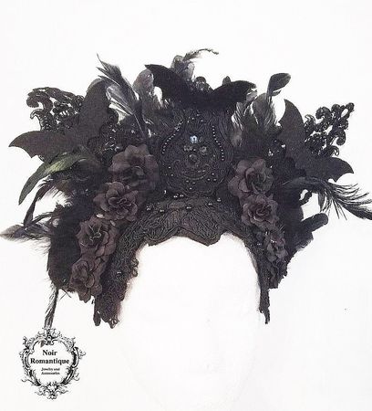 Pandora Headdress gothic Headpiece fantasy Headpiece headdress - Etsy