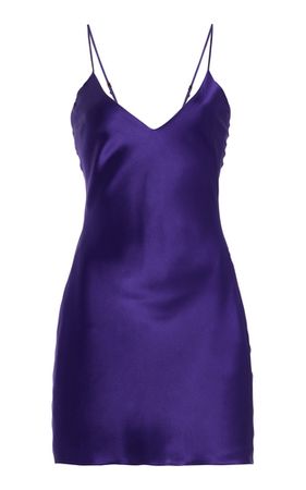 Bias-Cut Silk Mini Dress By Sergio Hudson | Moda Operandi