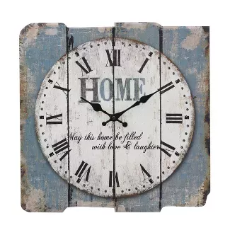MDF Wall Clock 16 X 16 - Stonebriar Collection : Target