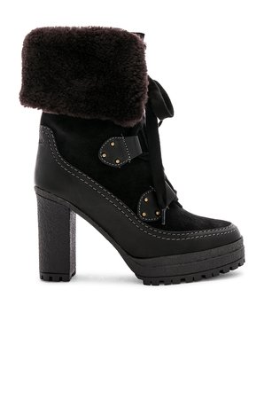 Shearling Bootie