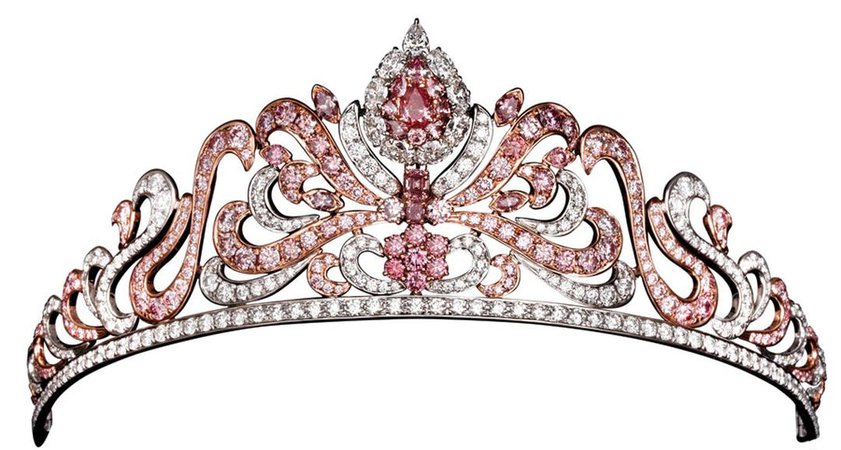 pink tiara