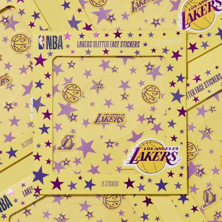 Lakers Glitter Face Stickers | ColourPop
