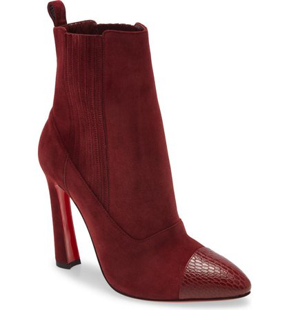 Christian Louboutin Me in the '90s Pointy Toe Bootie (Women) | Nordstrom