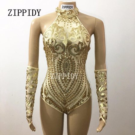 gold bodysuit - Google Search