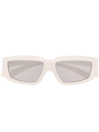 Rick Owens Square Tinted Sunglasses - Farfetch