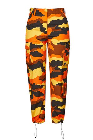 Off-White - Camouflage Cotton Cargo Pants - multicolored