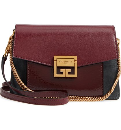 Givenchy GV3 Deerskin Leather Shoulder Bag | Nordstrom