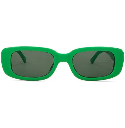 green square glasses