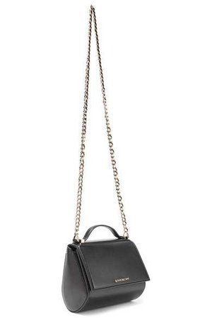 Givenchy | Pandora Box mini textured-leather shoulder bag |