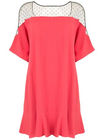 RED Valentino ruffle-detailing Mini Dress - Farfetch