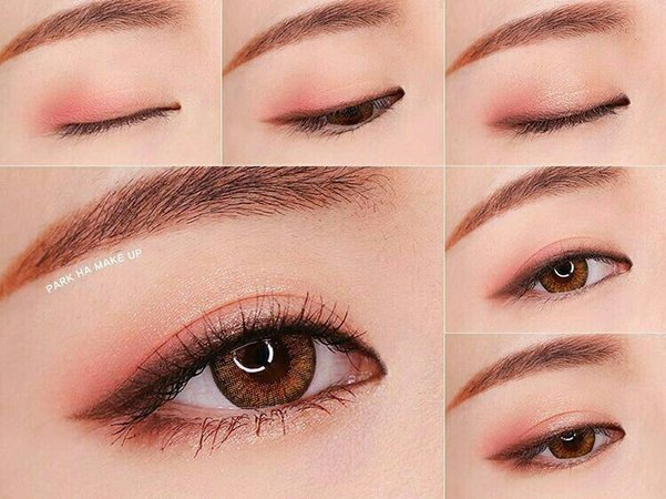 korean eye makeup rosy