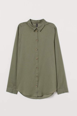 Cotton Shirt - Green