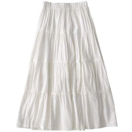 white skirt y2k