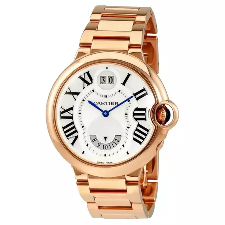 Cartier Ballon Bleu Ref: 3220 Rose Gold Watch, W6920035 For Sale at 1stDibs