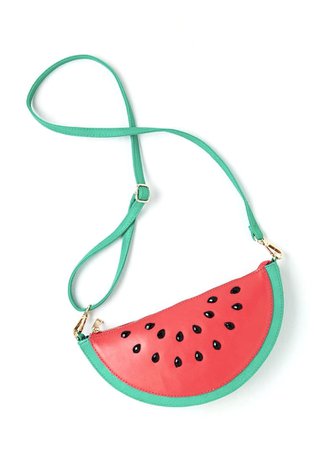 watermelon shoulder bag
