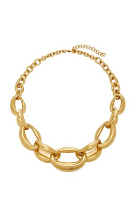 Bold Chain Link Aluminum Necklace By Oscar De La Renta | Moda Operandi