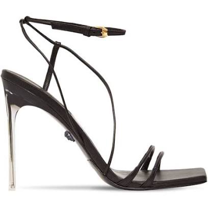 Versace leather heels