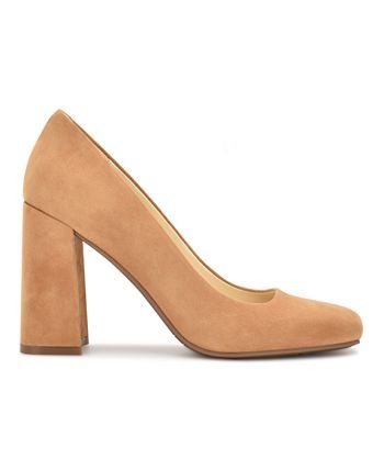 Nine West Women's Yolend Square Toe Block Heel Dress Pumps & Reviews - Heels & Pumps - Shoes - Macy's