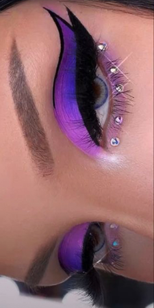 Purple Eye Shadow Inspo