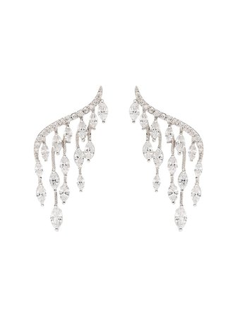 Apples & Figs, Marquise Embellished Earrings