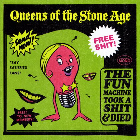 Queens Of The Stone Age - The Fun Machine Took A Shit & Died (2007, CD) | Discogs