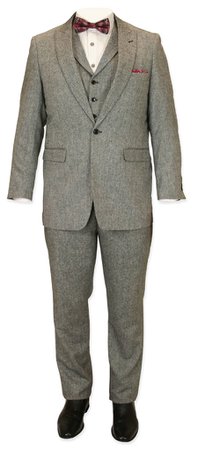 Tomlinson Tweed Suit - Gray