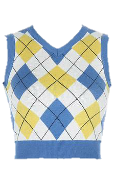 knit vest crop png