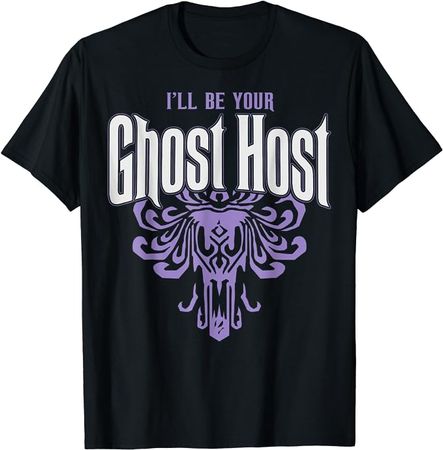 Amazon.com: I'll Be Your Ghost Host Haunted Halloween Party T-Shirt : Clothing, Shoes & Jewelry